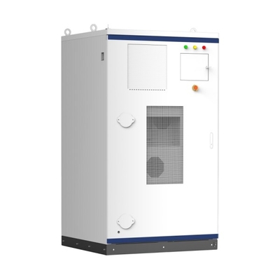 100kW/200kWh Cabinet di accumulo di energia all'aperto Sistema di accumulo di batterie solare commerciale ibrido tutto in uno