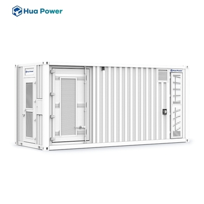 Hua Power 1C 1MW 1.1MWh Contenitore Batteria con Raffreddamento ad Aria BESS Soluzione ESS Integrata Sistema di Accumulo di Energia Solare