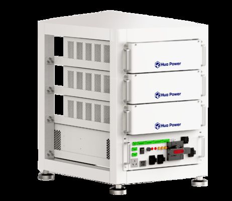 Pacco batteria LiFePO4 Hua Power da 15 kWh per accumulo di energia domestica